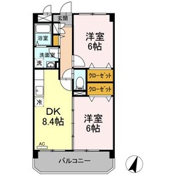 メゾン２８６の物件間取画像